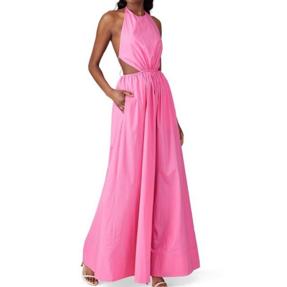 STAUD halter dress